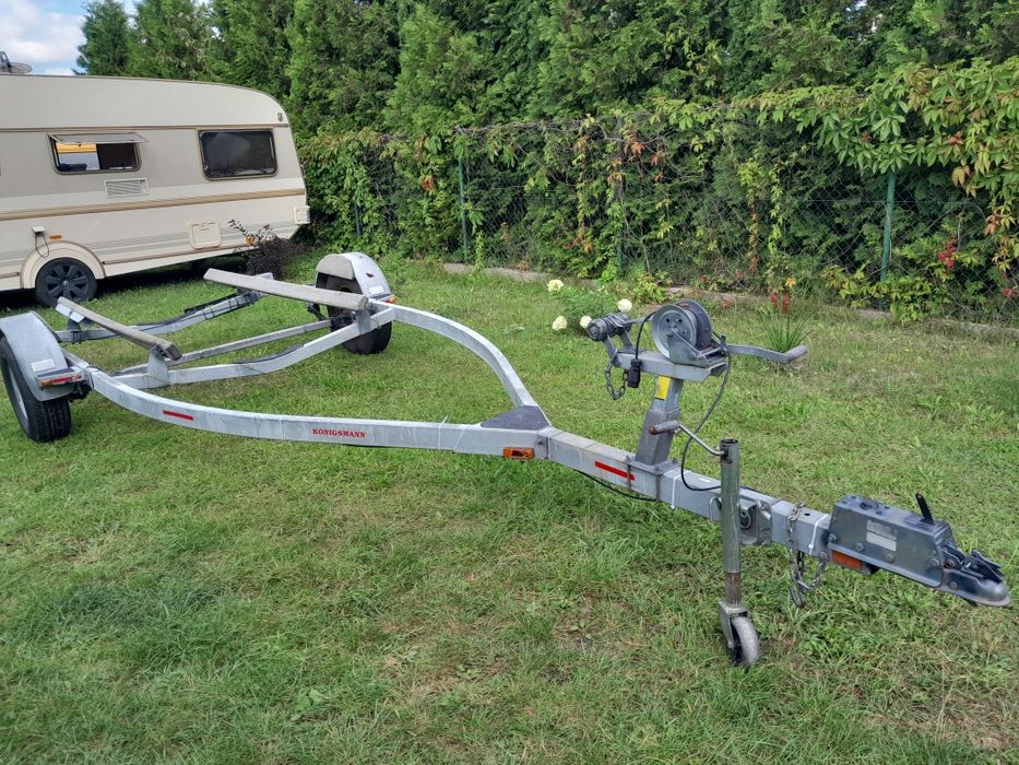 Przyczepa podlodziowa usa