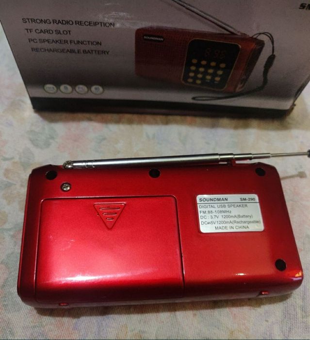 Цифровой приёмник Soundman SM-290 портативная акустическая система