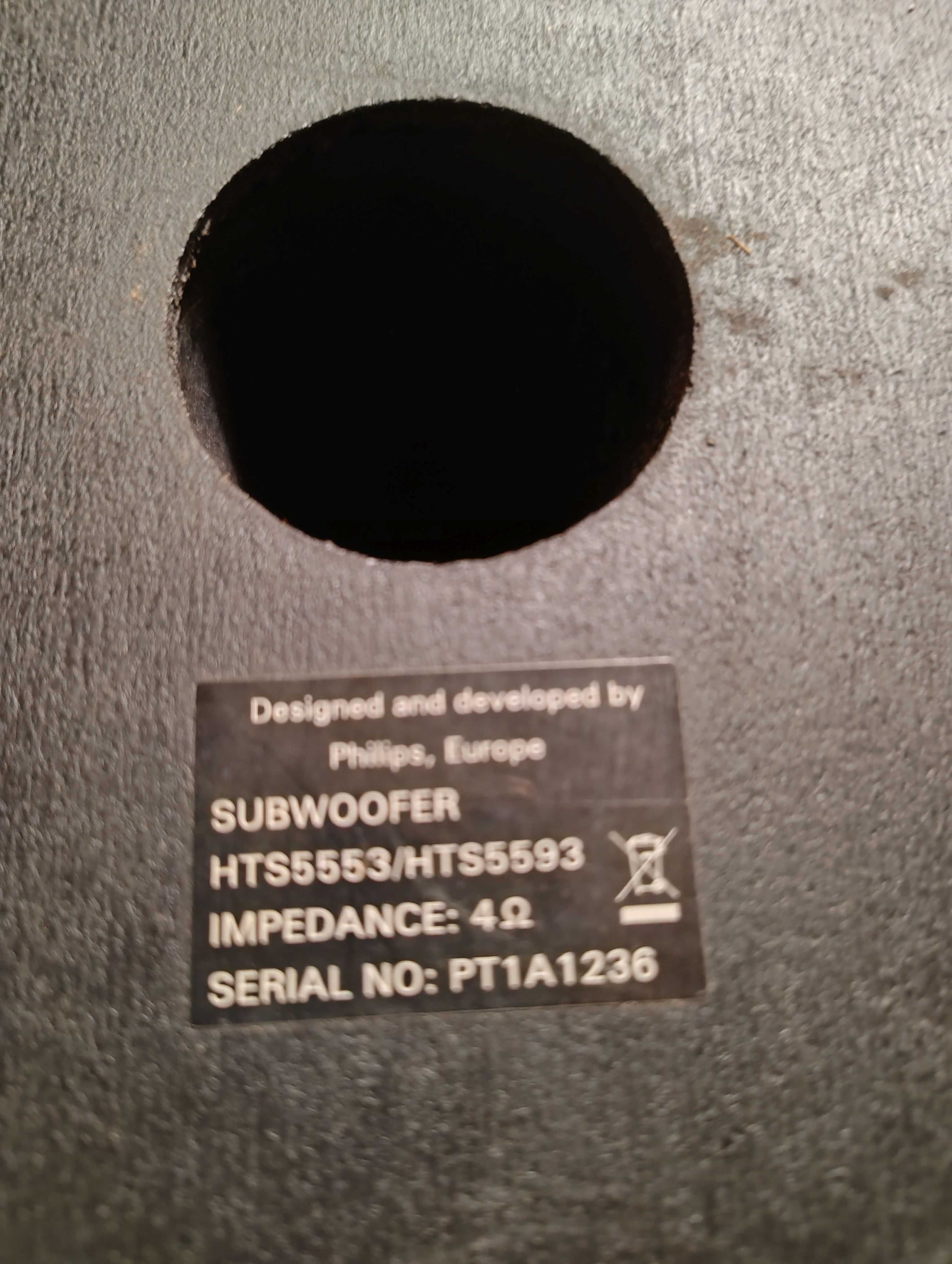 Subwoofer HTS5553/HTS5593