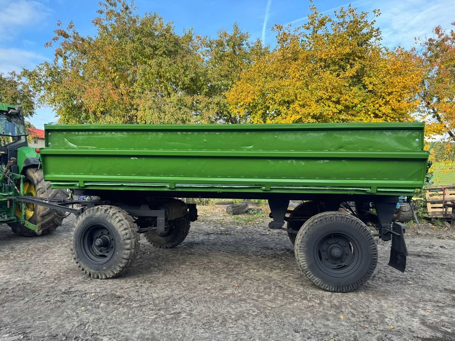 przyczepa wywrotka hl 6011 dwustronna zarejestrowana