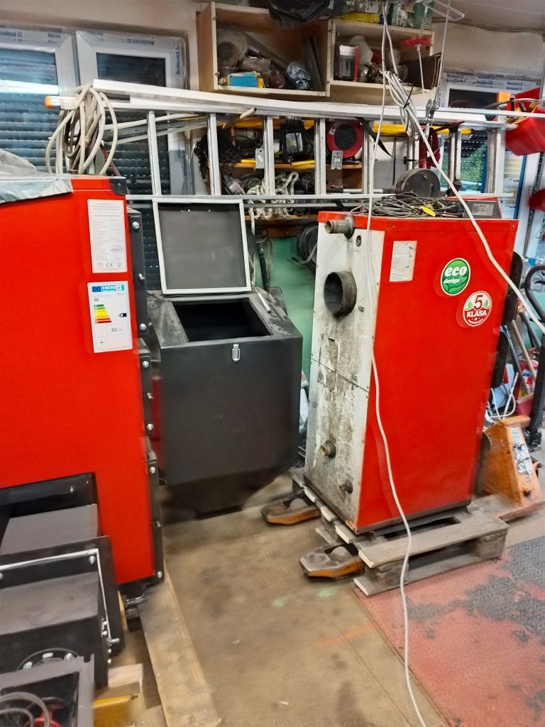 Piec kocioł C.O. Red 30kw węglowy