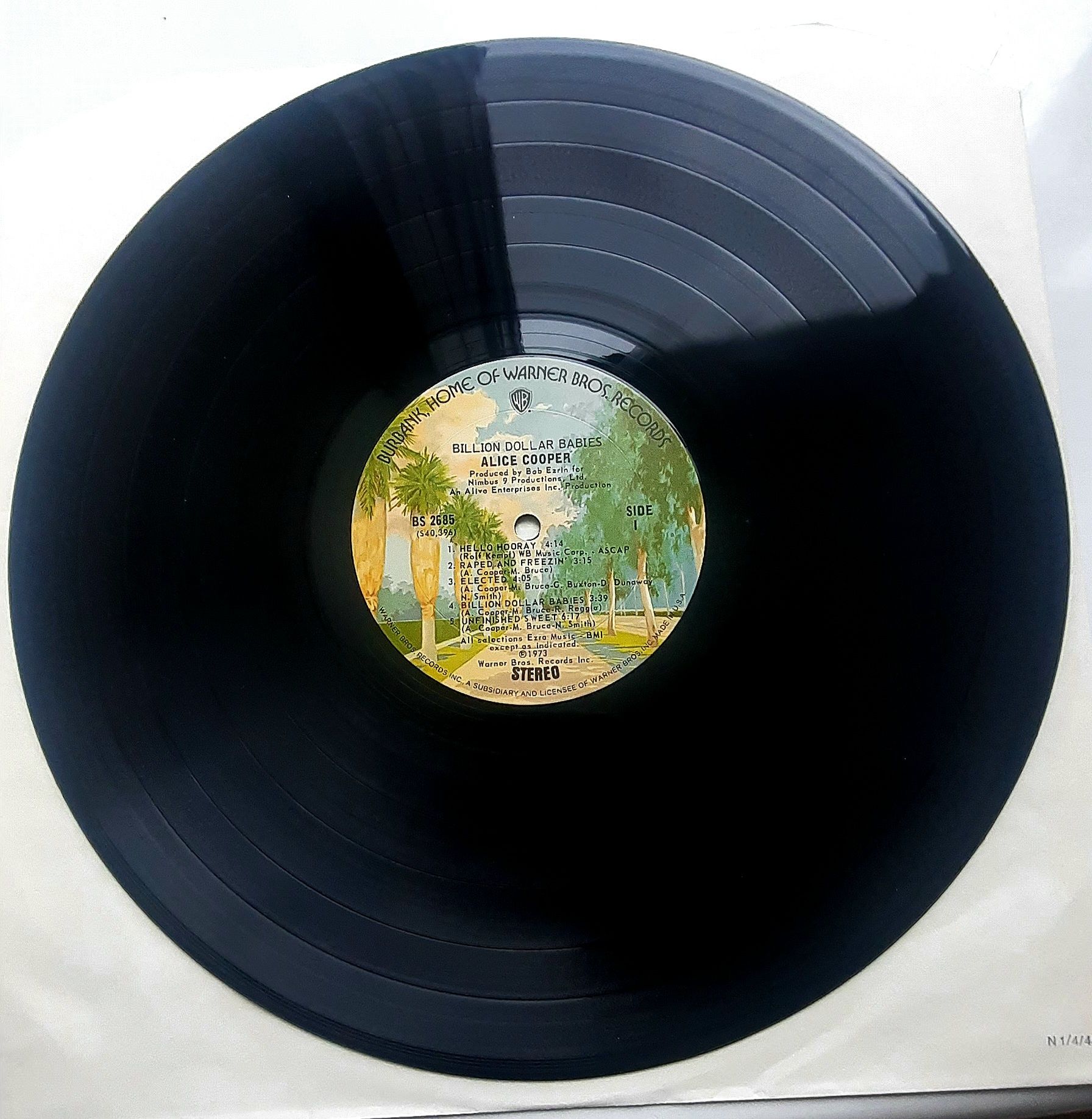 ПРОДАМ редкий  альбом Alice Cooper–Billion Dollar Babies-1973, USA.