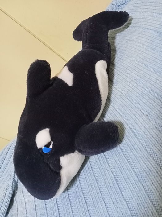 Игрушка мягкая дельфин акула касатка перчатка для театра рыба рыбка