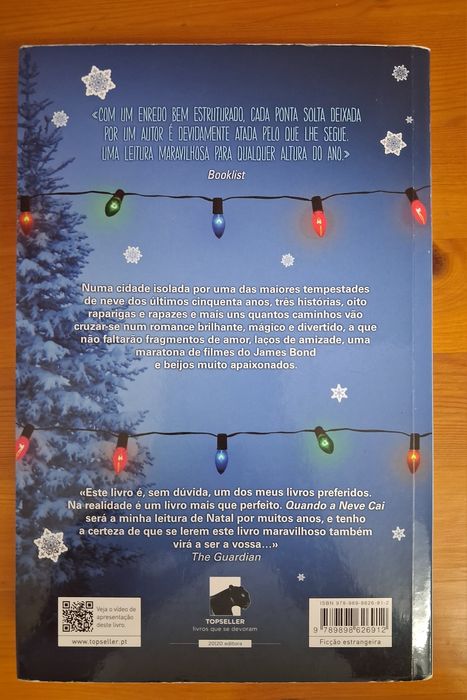 "Quando a Neve Cai", John Green...