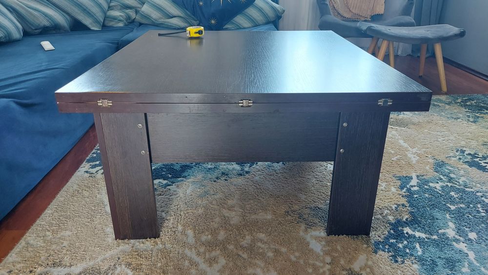 Ława  stół rozkładana 80x90 po rozłożeniu 180x90x78