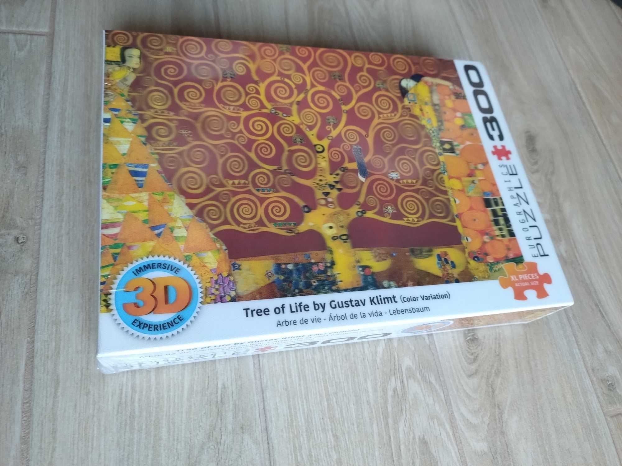Puzzle 3D Immersive Eurographics - KLIMT - 300 elem (rozmiar jak 1000)
