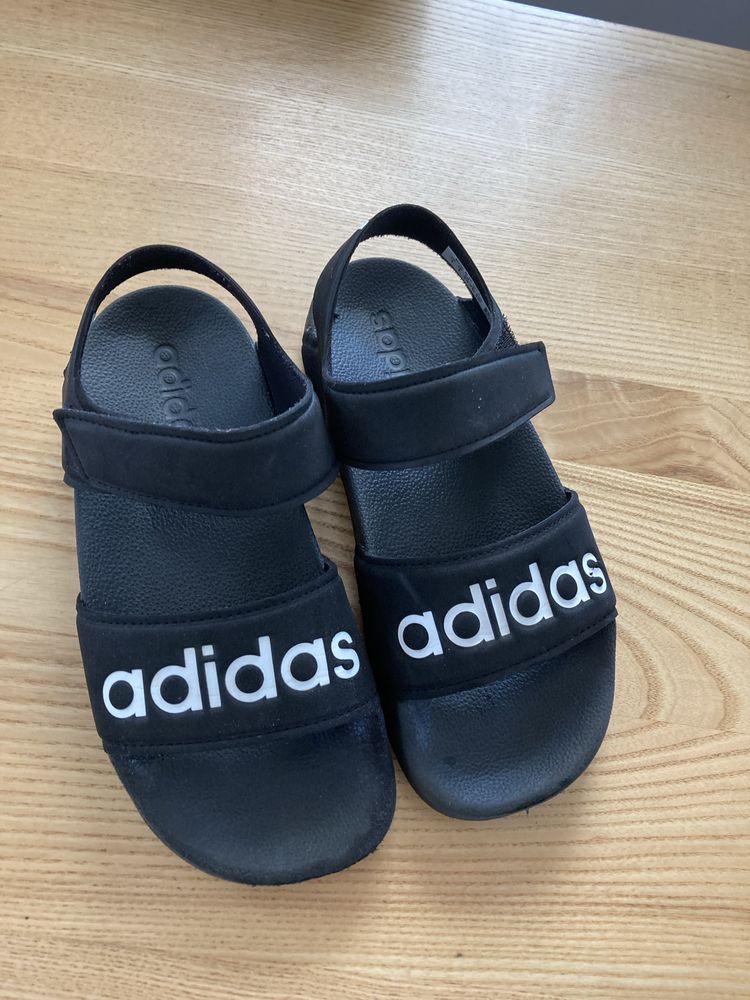 Sandały sandałki Adidas czarne