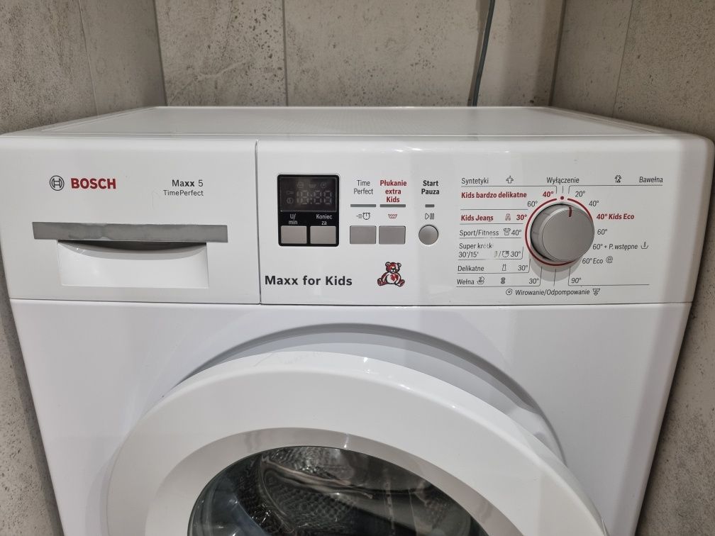 Pralka Bosch maxx 5 TimePerfect, wąska