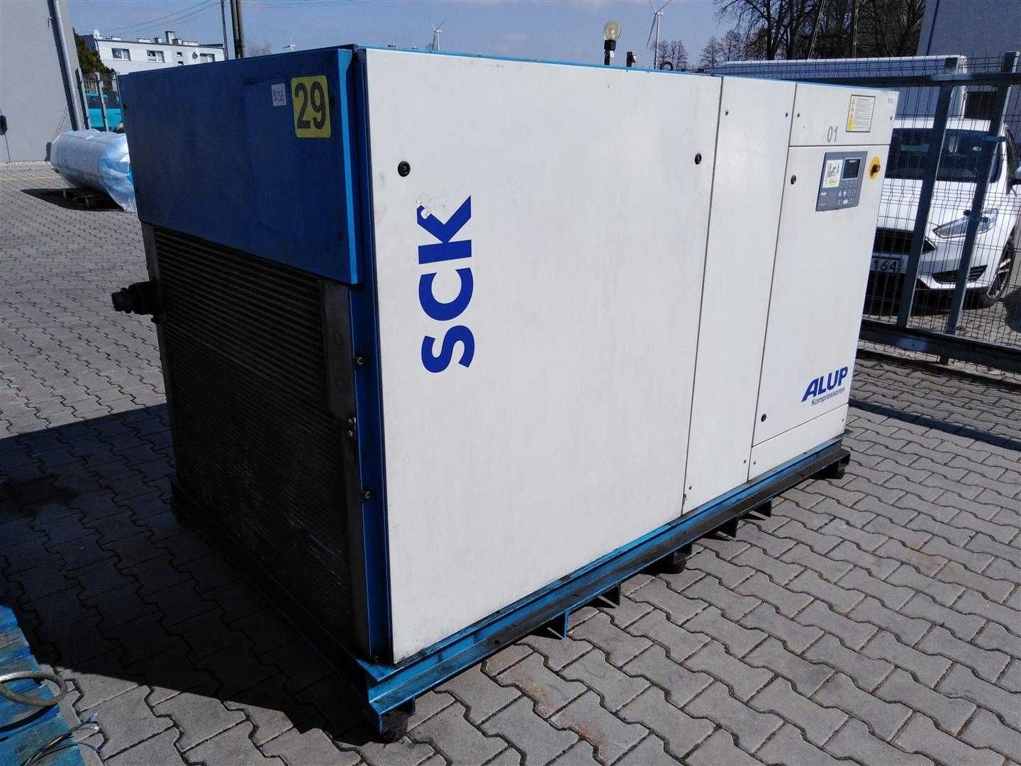 SPRAWNA!!! Sprężarka śrubowa Alup SCK 101-08, 75kW 12,9m3/min, S009538