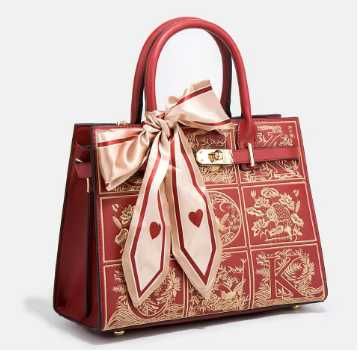 Сумка з вишивкою, нова, розмір - 28х13,5х20см