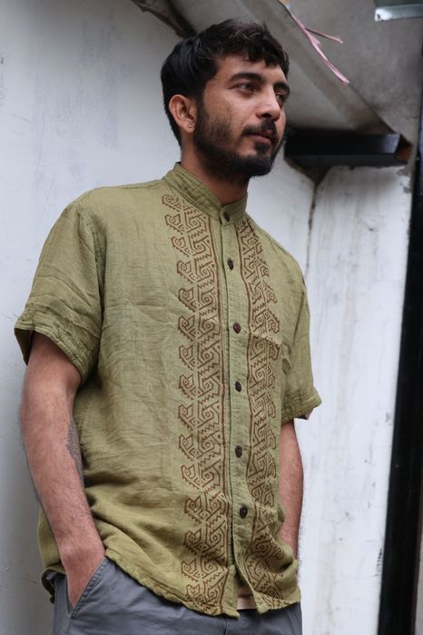Koszula etno bawełniana unisex