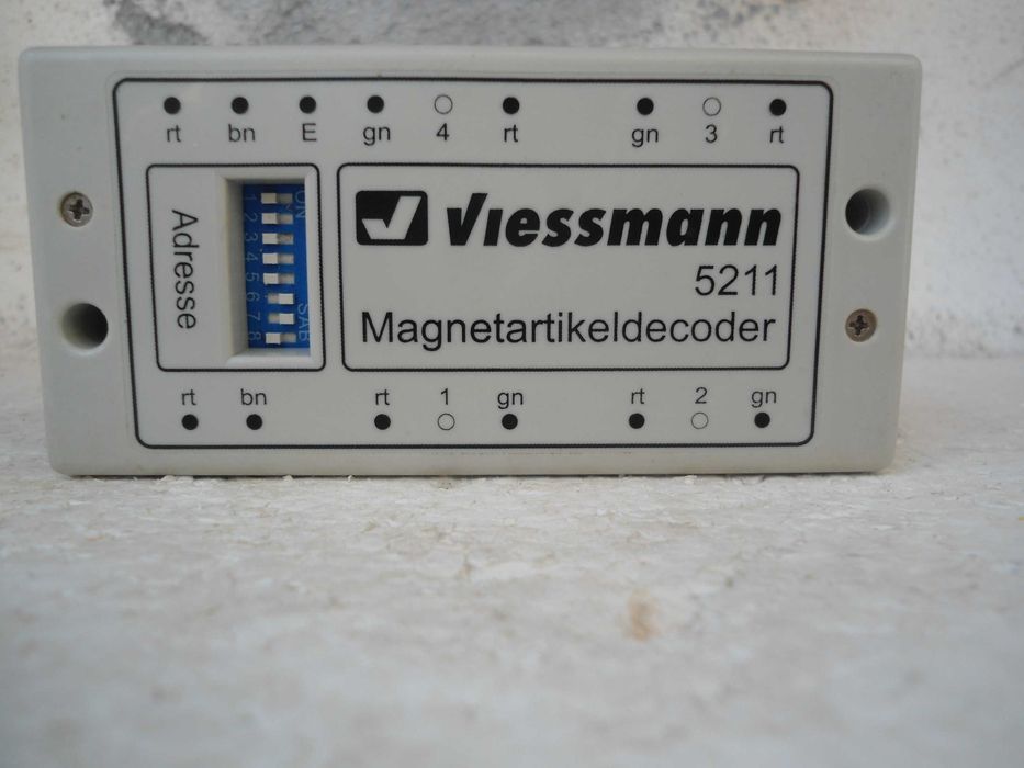 1:87 Viessmann comando relé refª 5211 decoder
