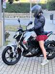 Mota KEEWAY RKF 125cc + Capacete LS2 + luvas alpine