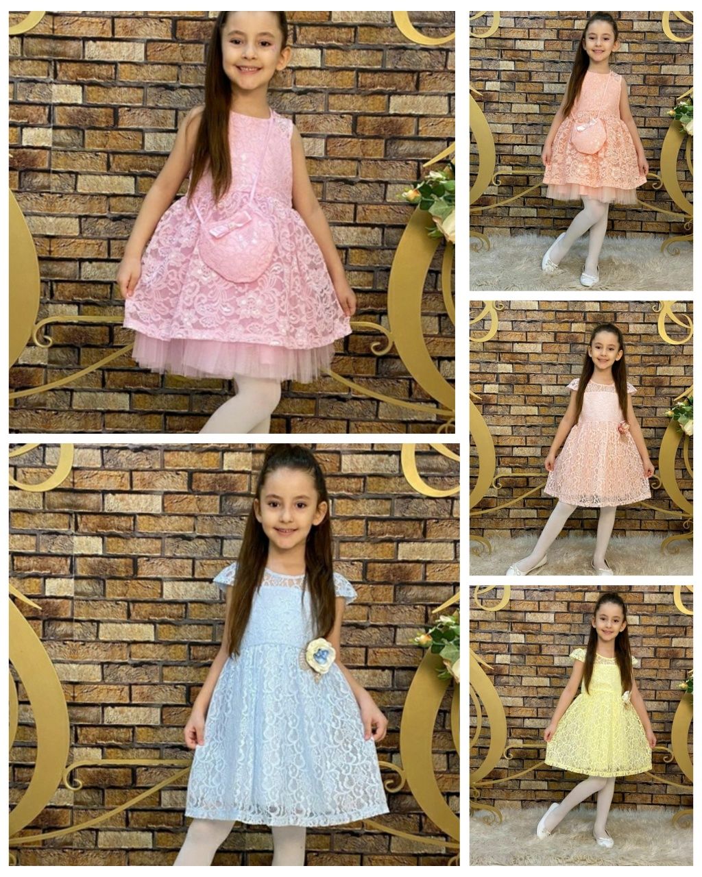 Святкова сукня для дівчинки,  нарядне плаття 5-9 років