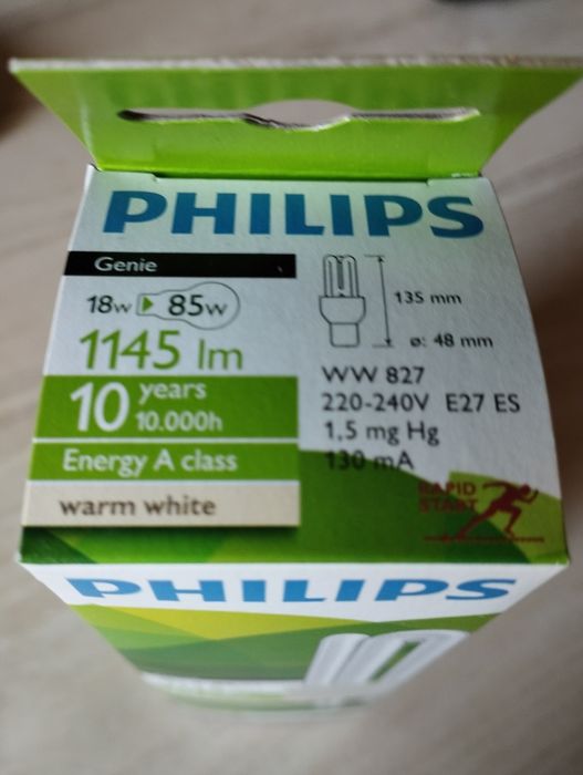 Żarówka energooszczędna Philips 18W