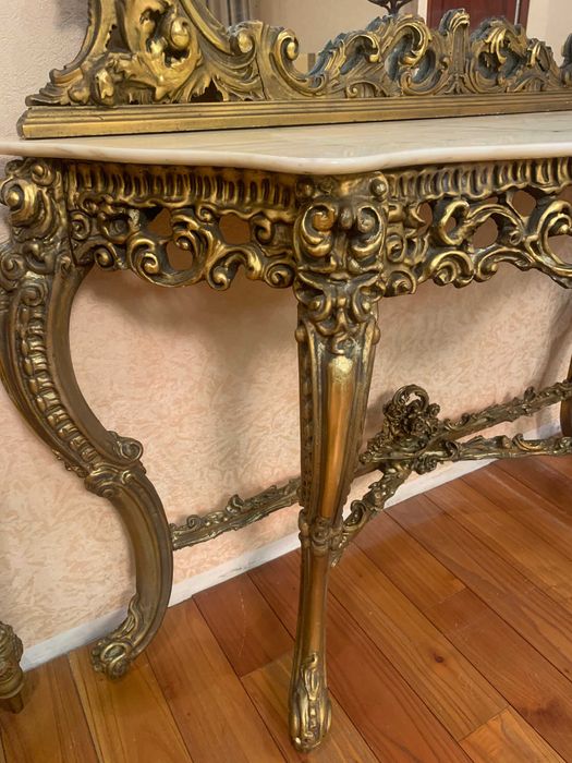 Консольный столик и зеркало (Франция) второй