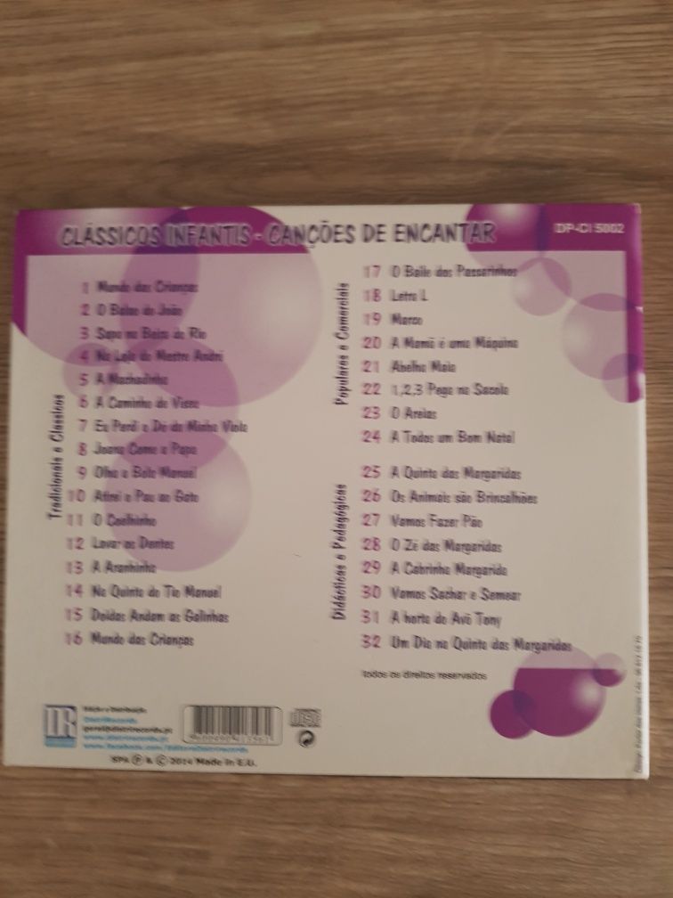 CDs de Música para Bebés