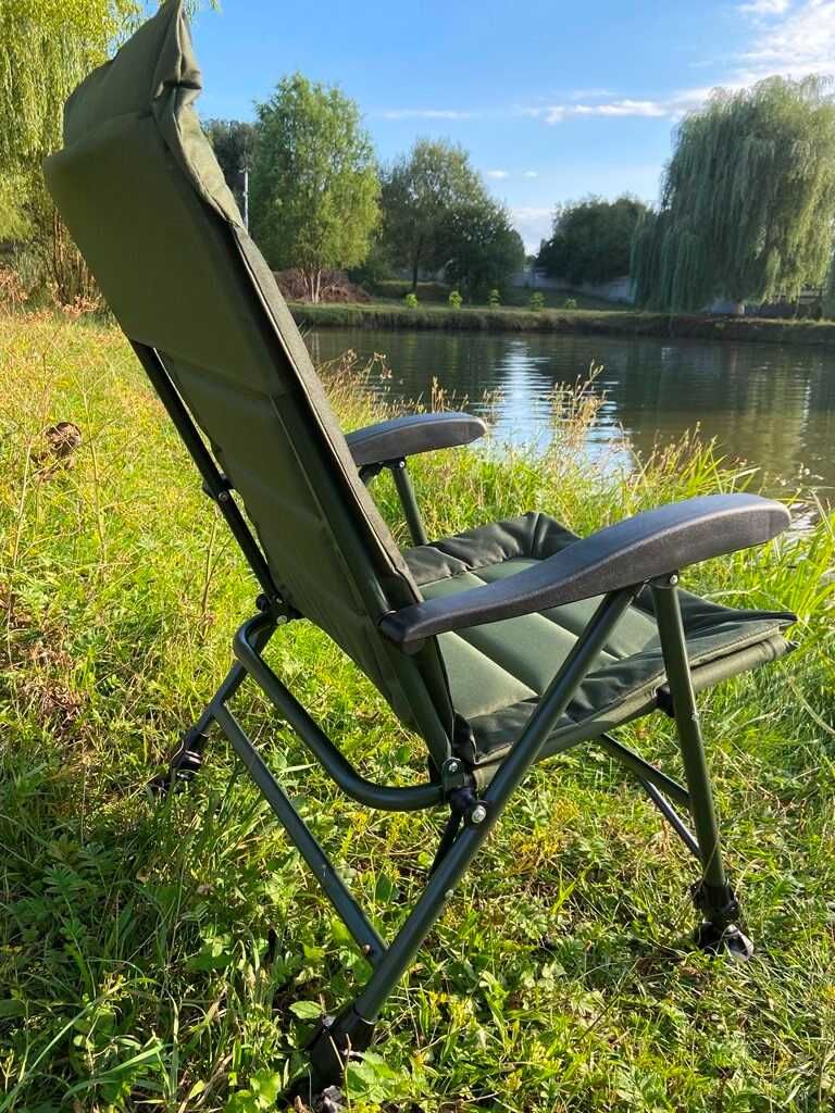 Коропове крісло риболовне Mivardi Premium Quattro до 175 кг