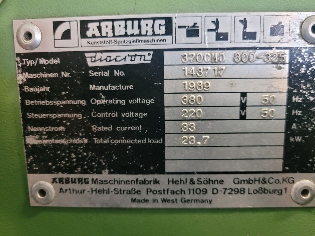 Arburg 370CMD 800-325