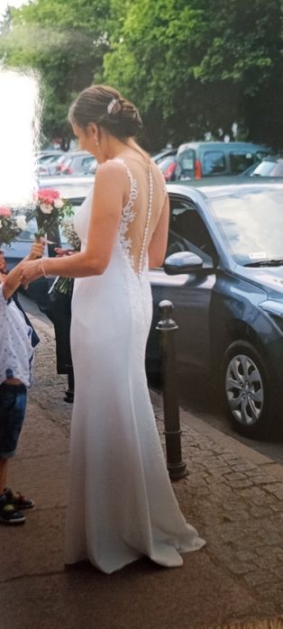 Suknia ślubna kolor ivory