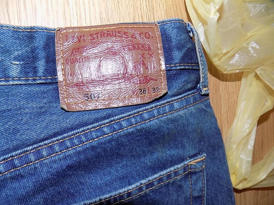 Джинсы Levis ® 507 ™ W38(36)xL33(32) Indigo USA (8)