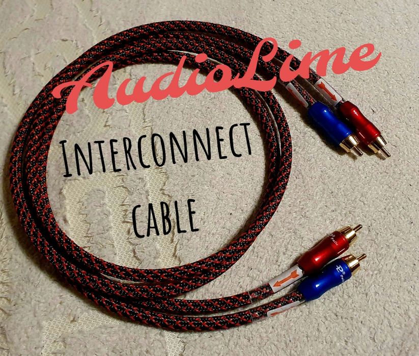 Kabel AudioLime RCA HiFi Interconect Premium ( cena promocyjna)
