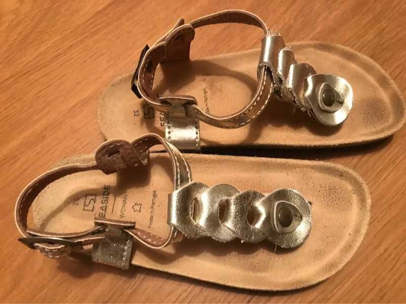 Sandálias SeaSide douradas T32