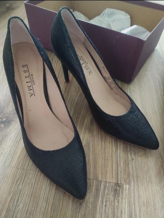 Ryłko Estima 38.5 Nowe Czarne Klasyka Czułenka