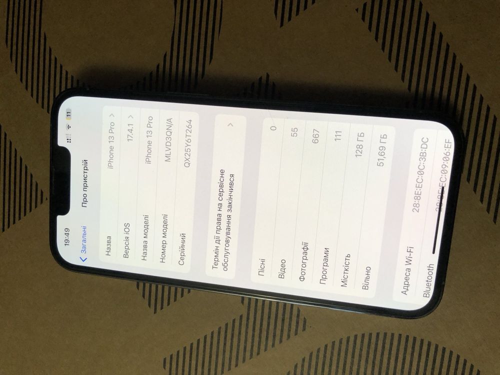 Продам Iphone 13 pro 128 гб