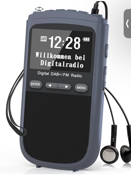 Портативне радіо DAB+/FM Radio Цифрове кишенькове радіо, Компактне рад