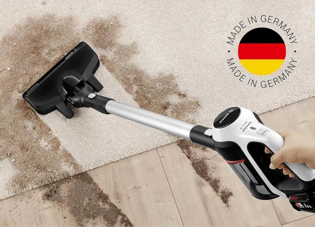 Акумуляторний пилосос для дому Bosch Unlimited 6 BCS611P4A РОЗПРОДАЖ!