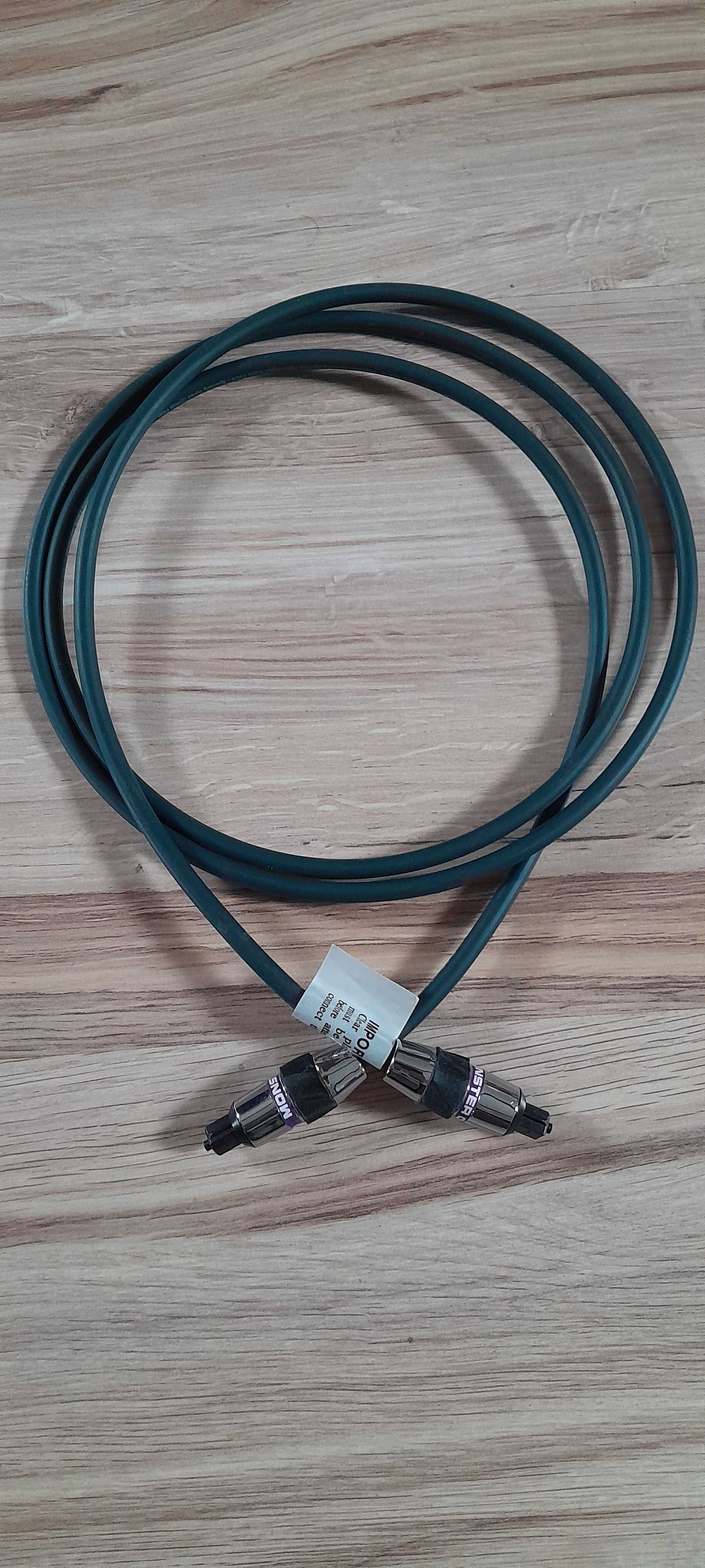 Toslink optyczny Monster Fiber Optic 450DFO 1.5m kabel cyfrowy