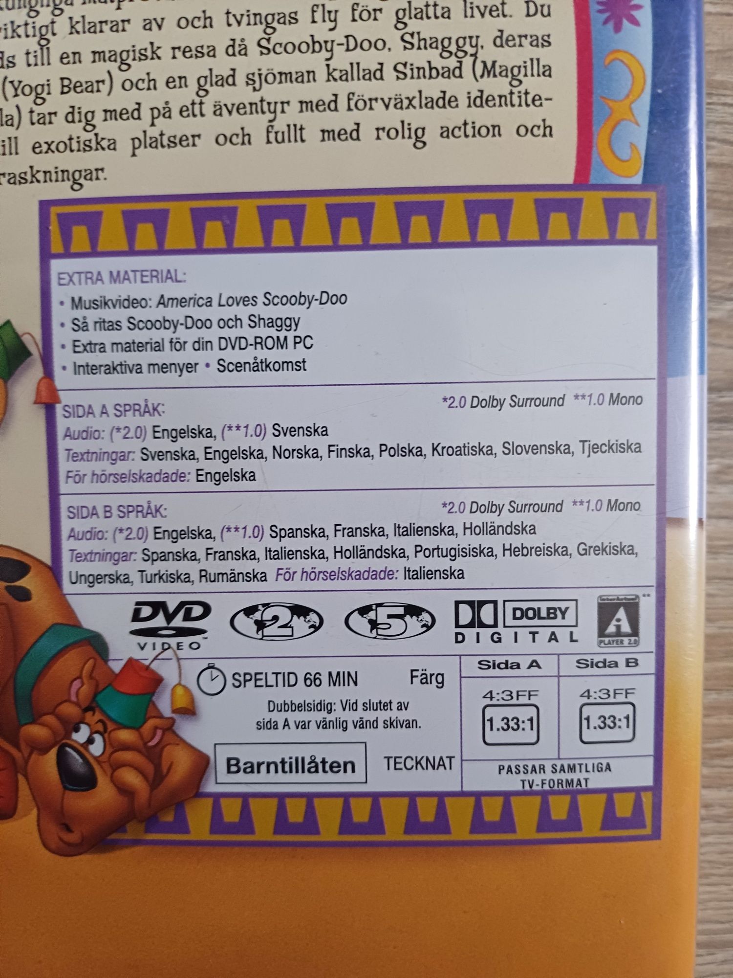 Scooby Doo I Baśnie z Tysiąca I Jednej Nocy dvd.Pl.napisy.
