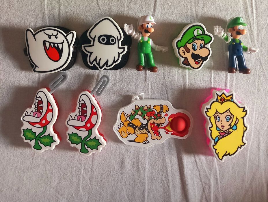 Figuras de super mario kinder joy 2025
