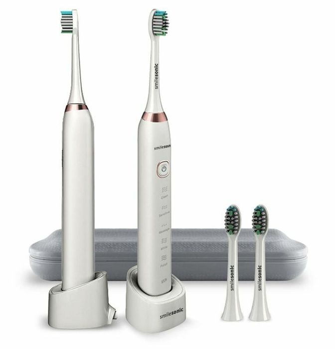 Ładowarka do szczoteczki Smilesonic PerfectClean biała