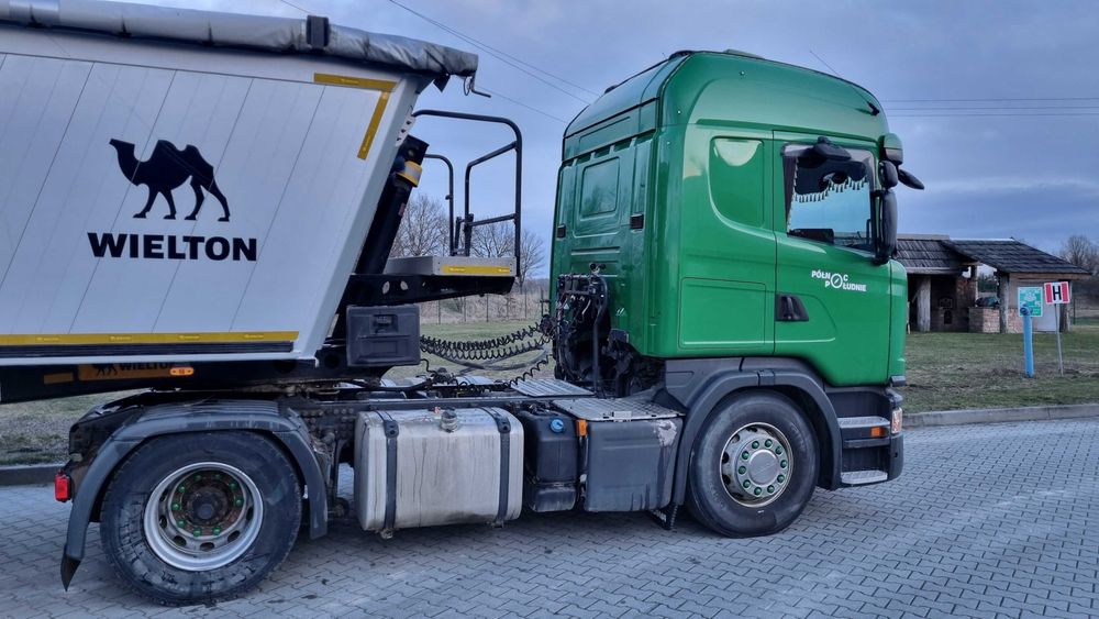 SCANIA G490 z hydrauliką