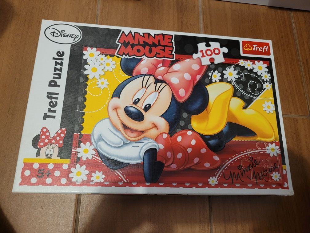 Puzzle minnie Mouse 100 elementów