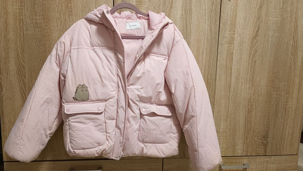 Kurtka pusheen dziewczęca 158