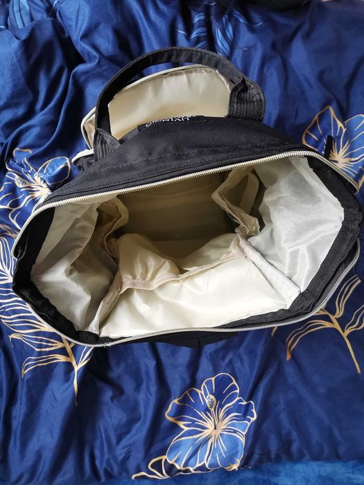 Plecak do wózka czarny