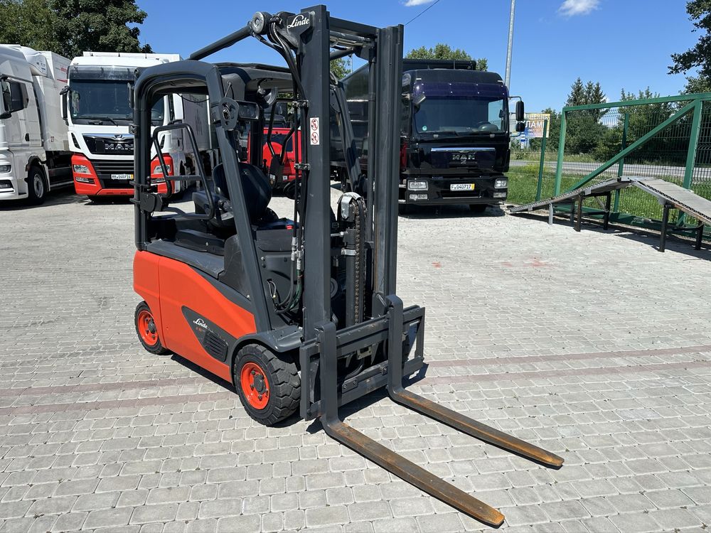 Linde E 16P-02 електричний навантажувач