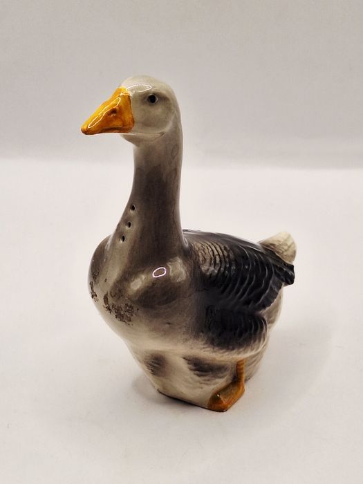 Solniczka porcelanowa Gęś