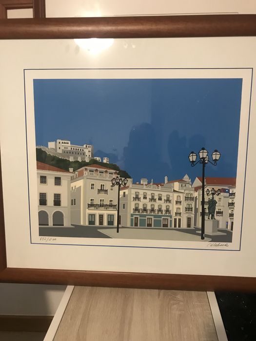 Lote de 9 serigrafias