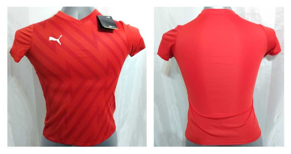 Puma t-shirt de futebol vermelha (315)