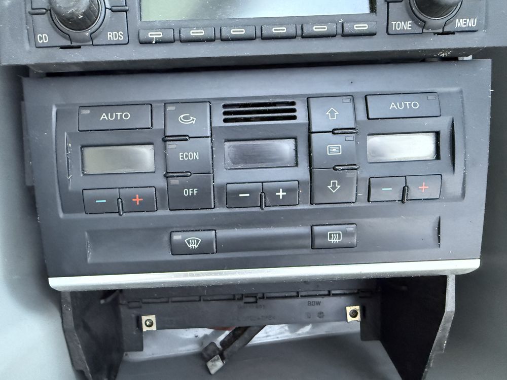 Climatronic / radio audi a4 b6/b7