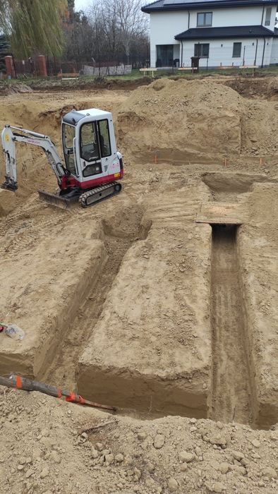 Minikoparka Takeuchi TB016 sprzedam lub zamienię na dużą koparkę.