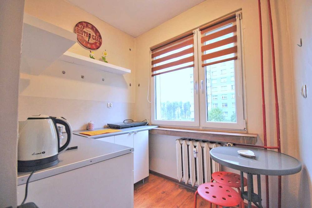 Przytulna kawalerka z balkonem – Katowice, ul. Ściegiennego