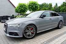Audi A6 Competition Nardo Grey Pelna Opcja 3.0 tdi 326 KM Quattro Matrix ACC