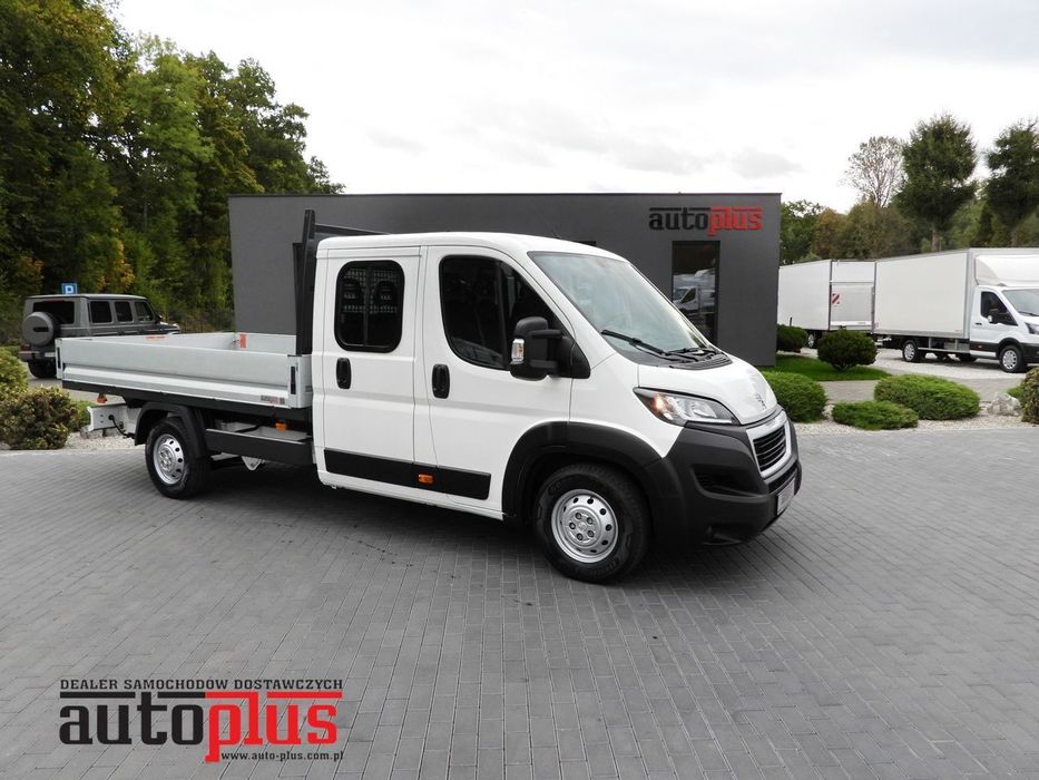 Peugeot BOXER SKRZYNIA PODWÓJNA KABINA DOKA 7 MIEJSC TEMPOMAT KLIMATYZACJA  140KM  Peugeot Boxer Skrzynia PodwÓjna Kabina Doka 7 Miejsc Tempomat Klimatyz