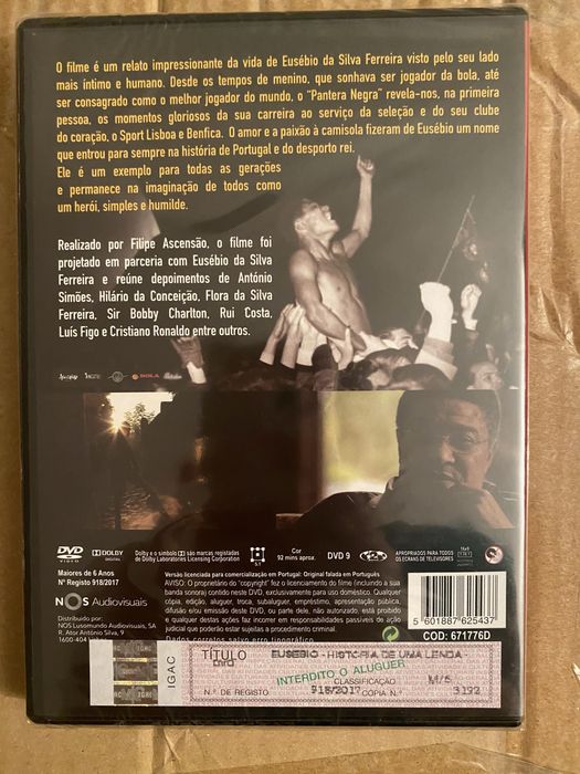 Eusébio - História de uma Lenda (DVD)