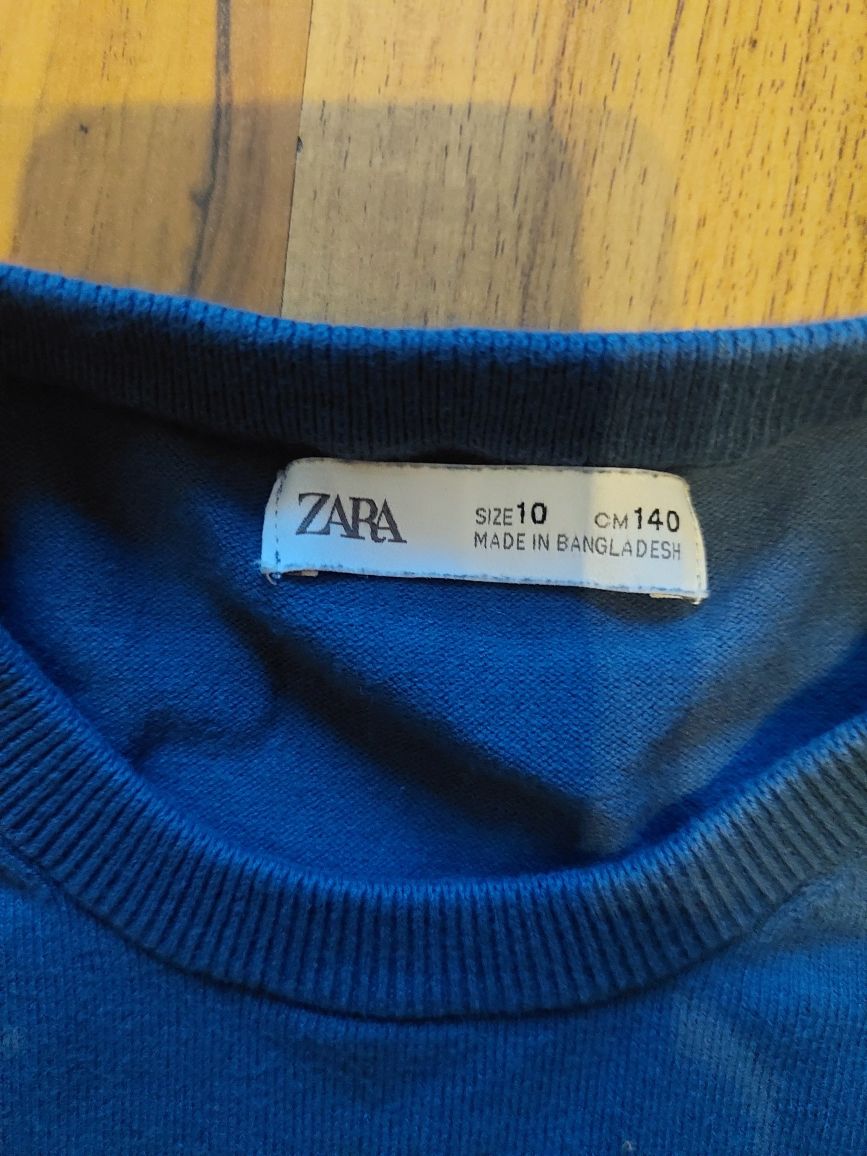 Sweter chłopięcy Zara roz. 10, 140 cm